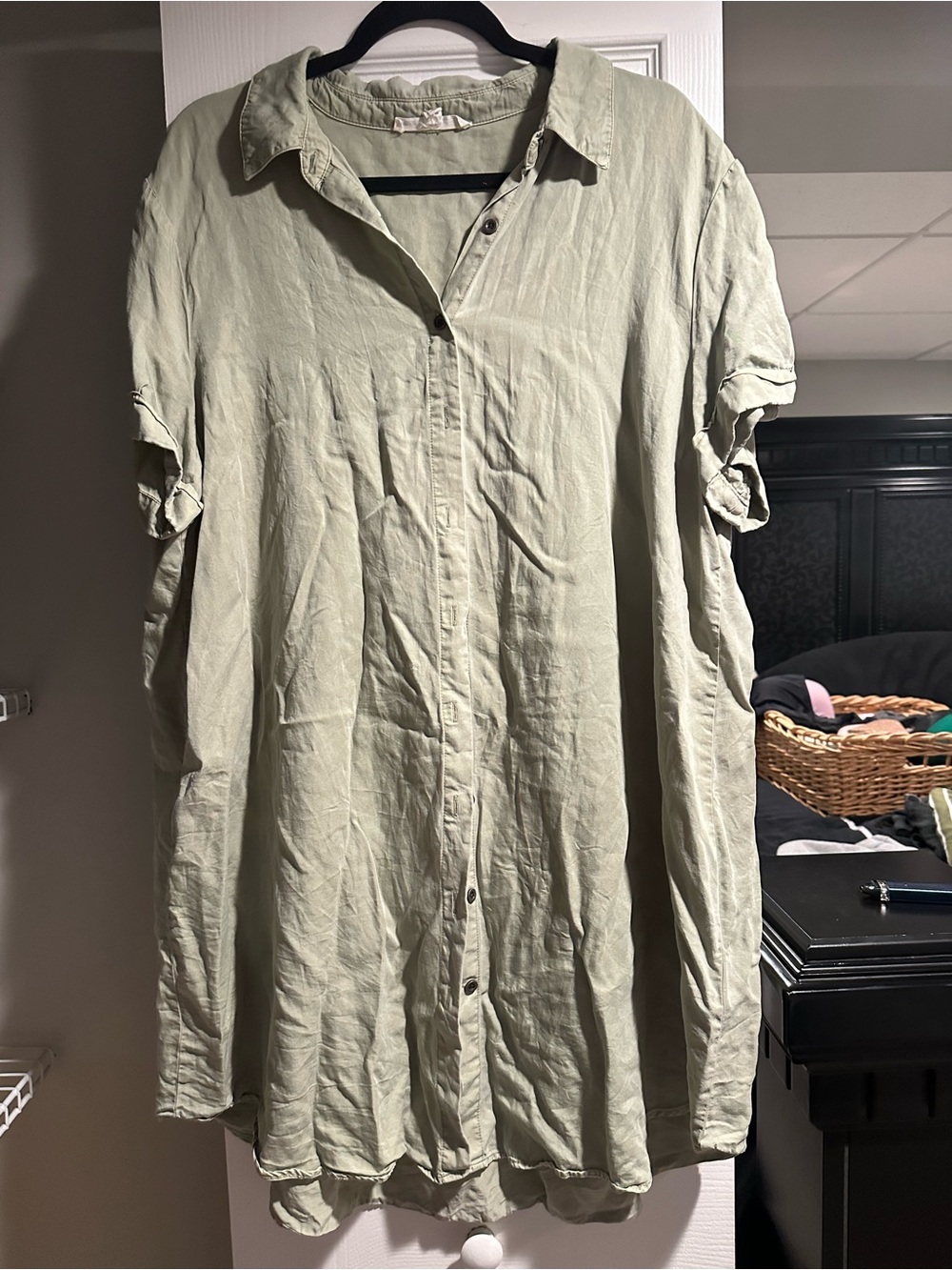 Women’s button down dress